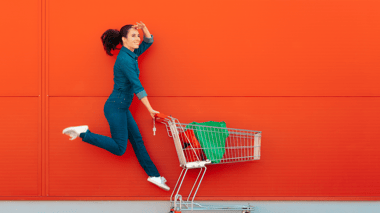 customer shopping